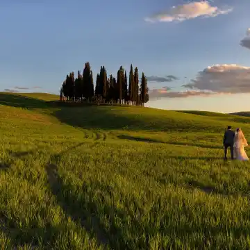 hills tuscany siena valdorcia