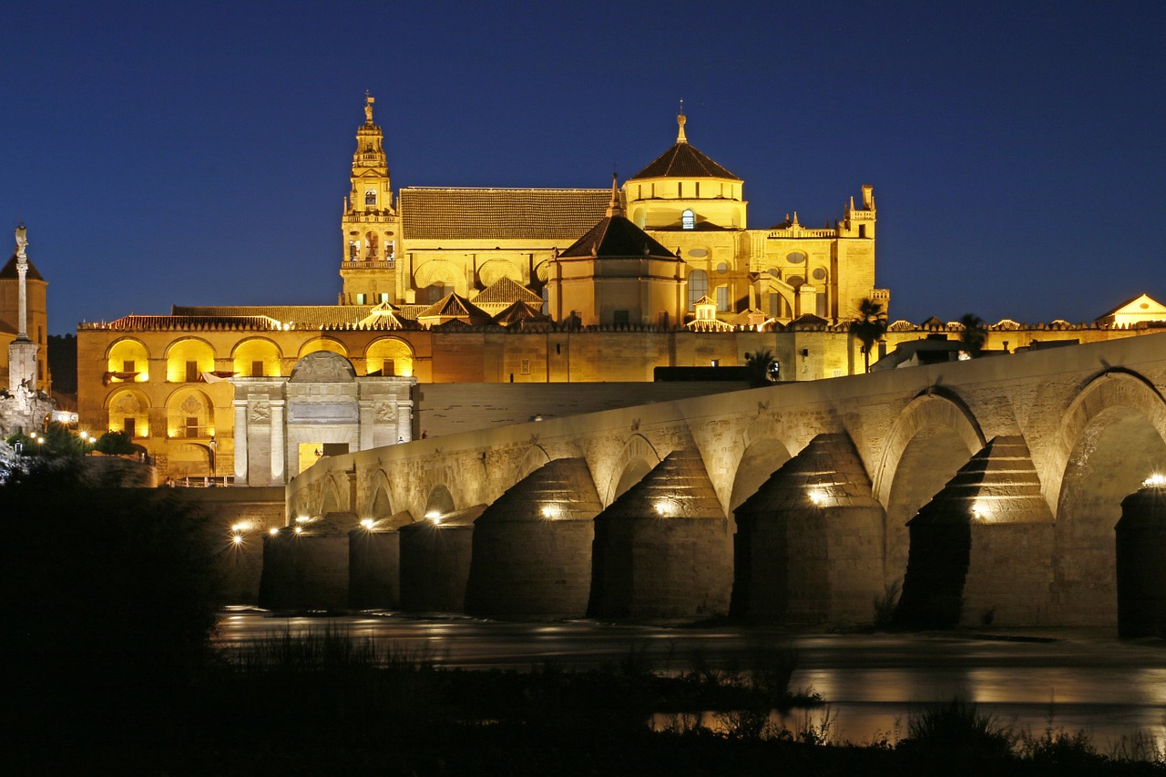 cordoba vista panoramica notturna
