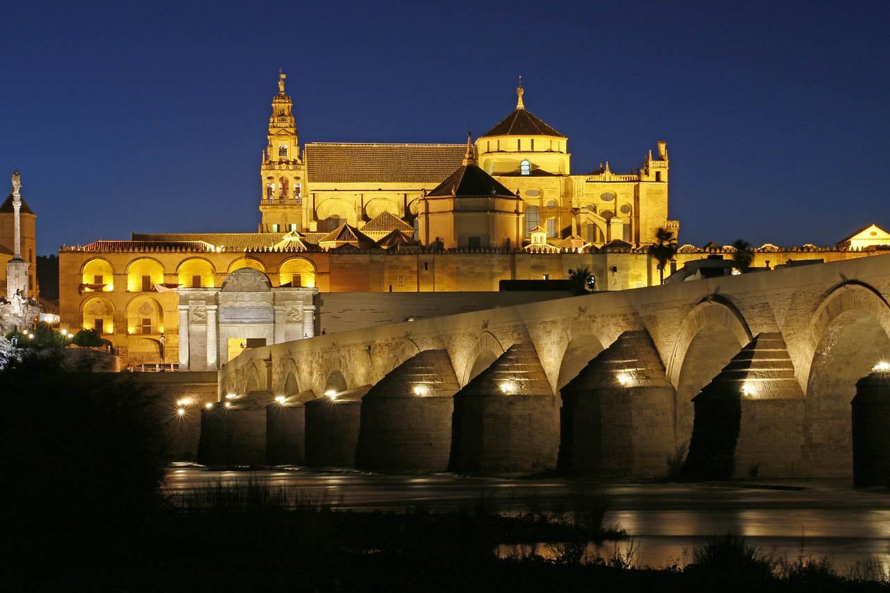 cordoba vista panoramica notturna