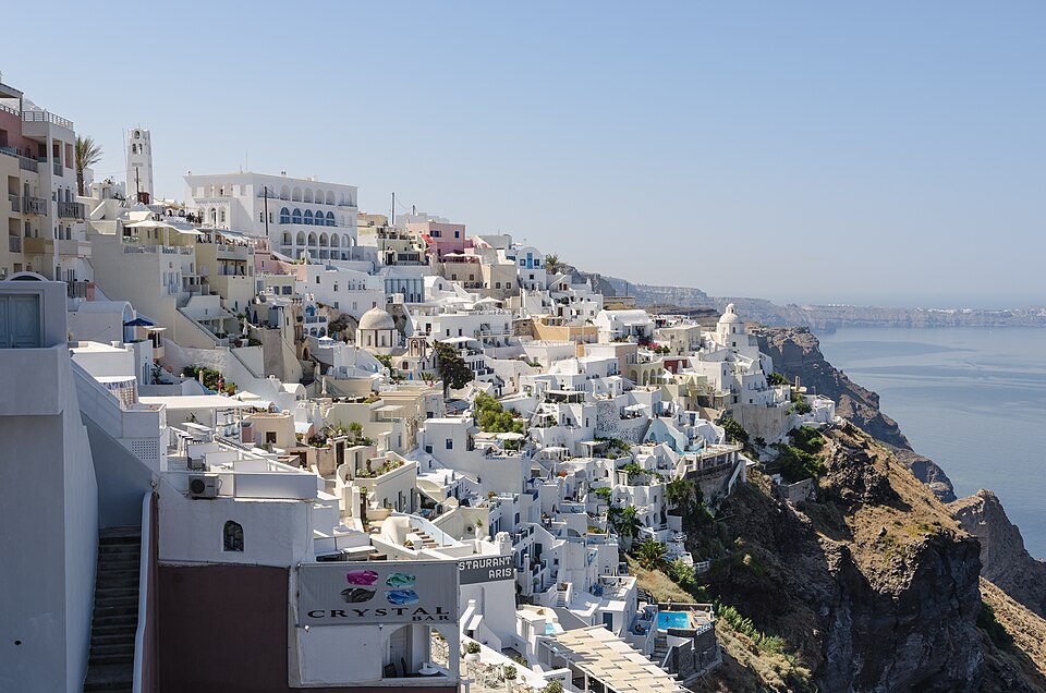 crater rim alley fira santorini greece 08