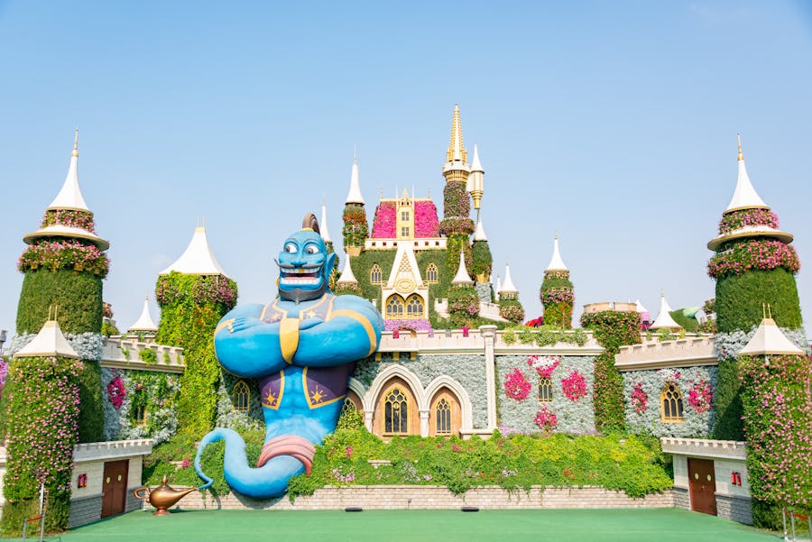 genie in miracle garden