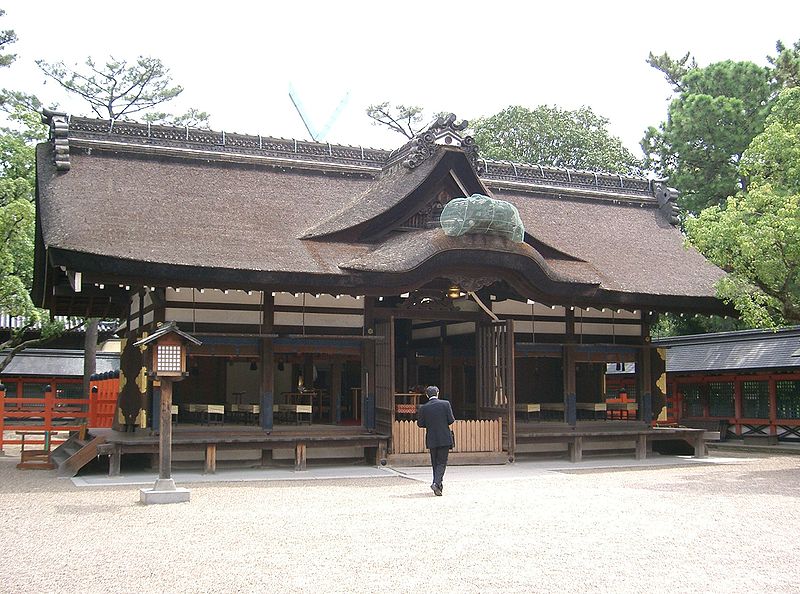 grande santuario di sumiyoshi