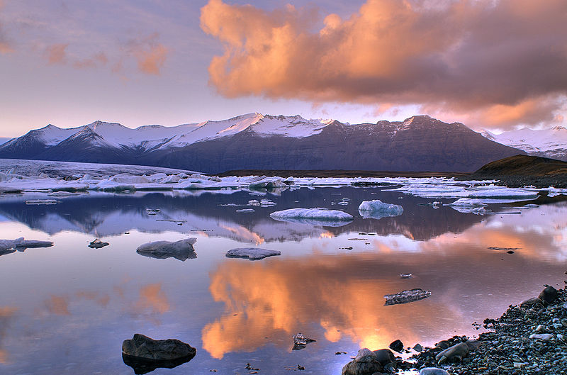 jokulsarlon lake iceland