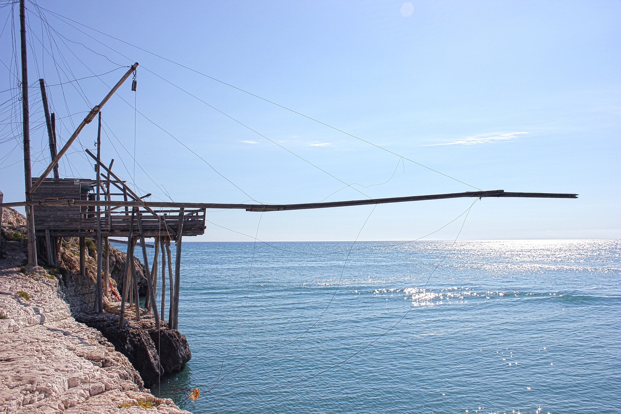 mare trabucco pesca puglia gargano