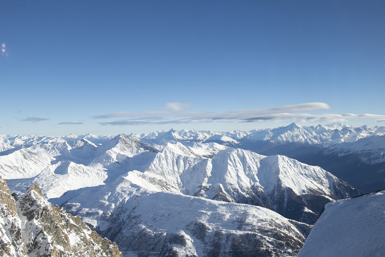 monte bianco cime courmayeur