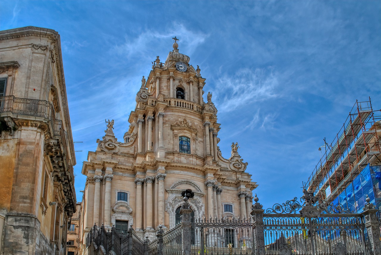 ragusa ibla italia paesaggio