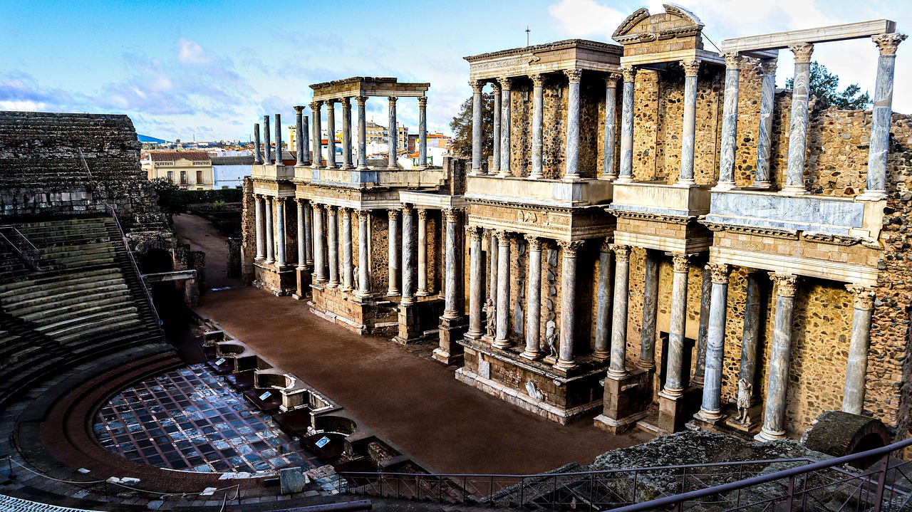 roma merida extremadura teatro