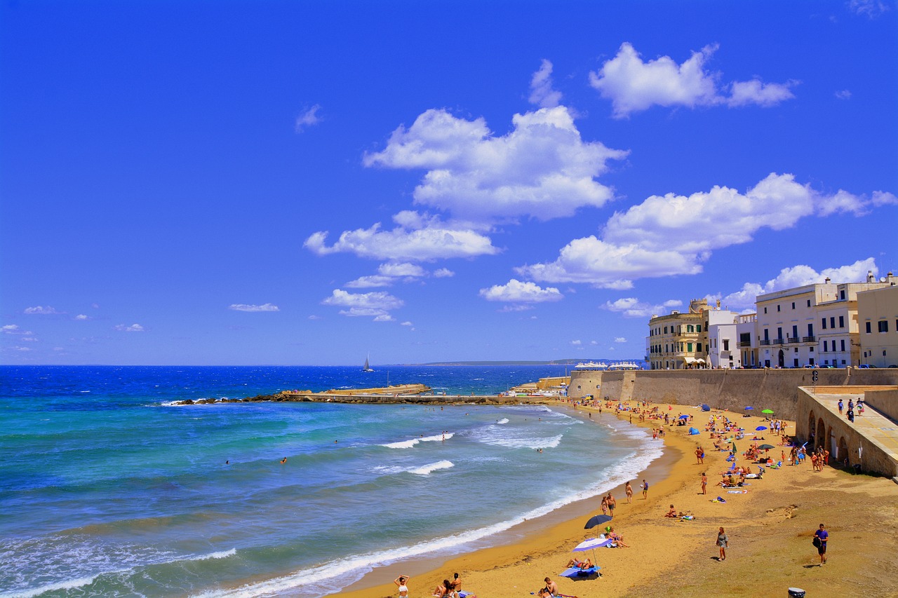 spiaggia puglia gallipoli mare 2