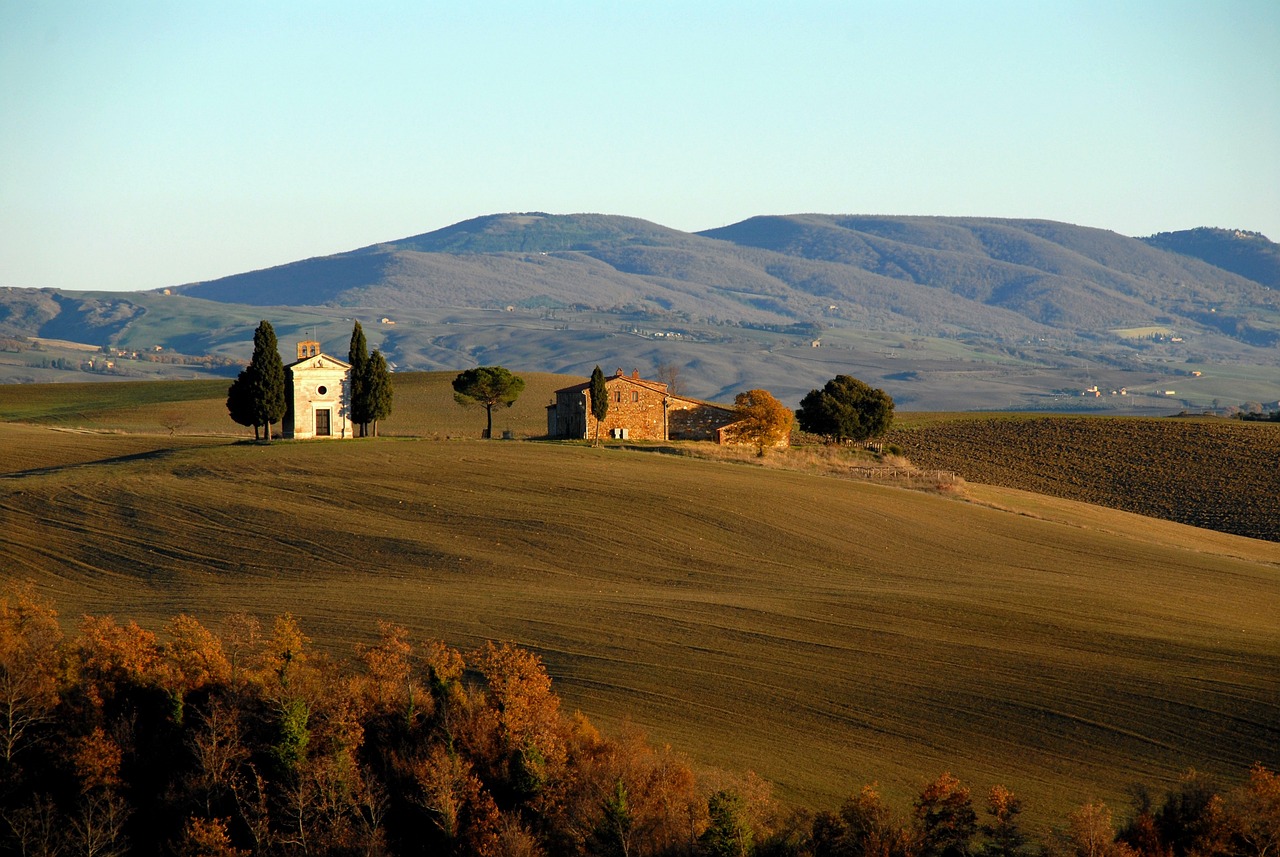 toscana natura panorama collina