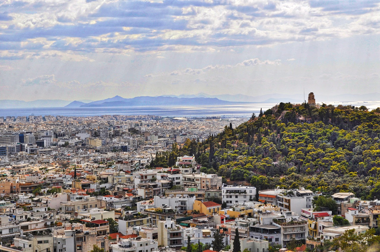 vista panoramica atene