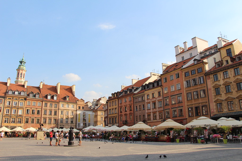 warszawa rynek starego miasta